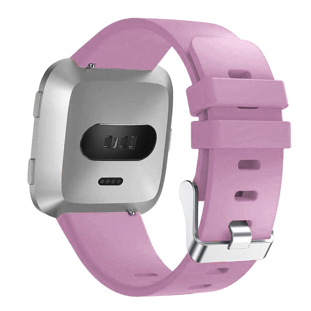 Fitbit Versa/Versa 2 Silicone Strap (Pink)