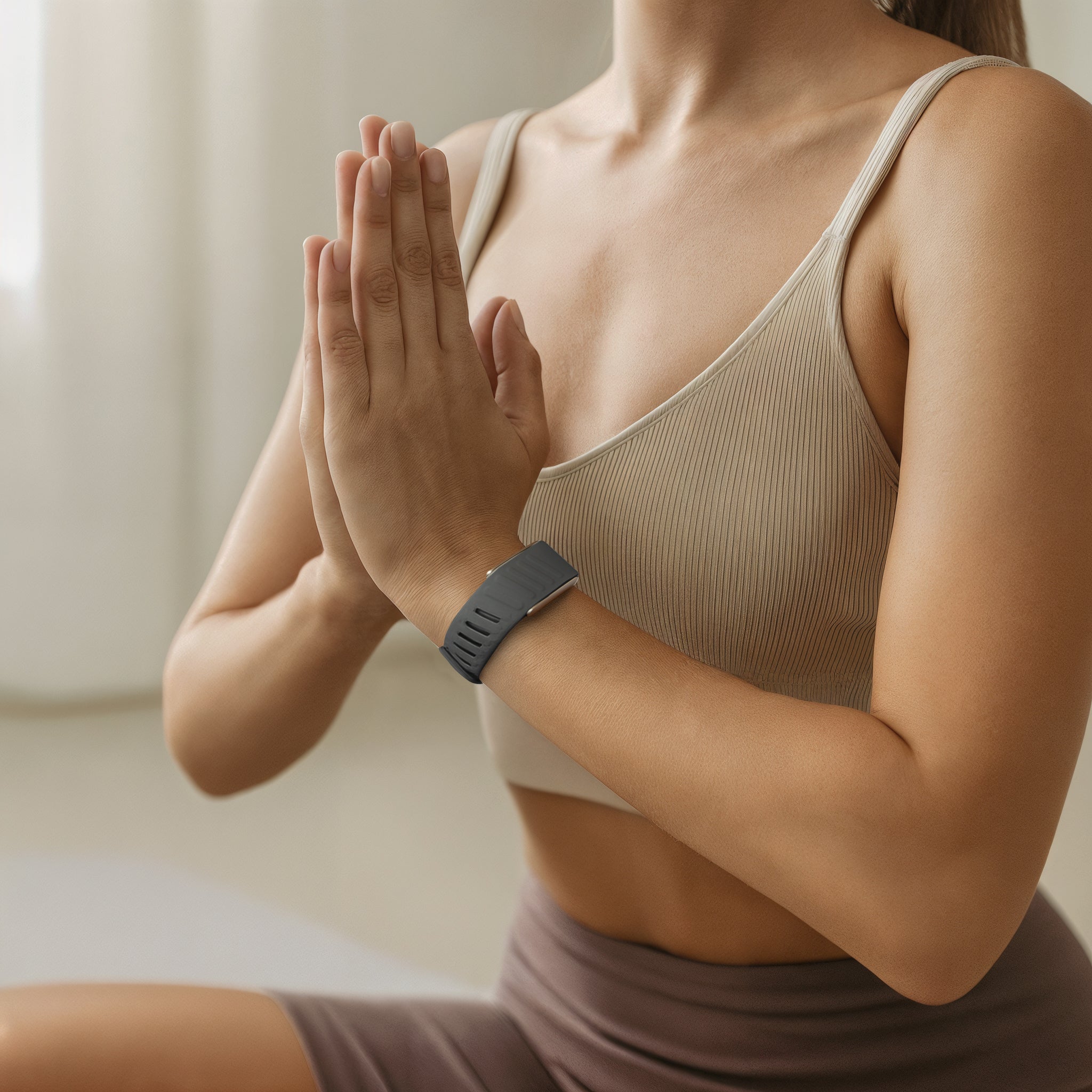 Whoop MG Sport Strap (Dark Grey/Orange)