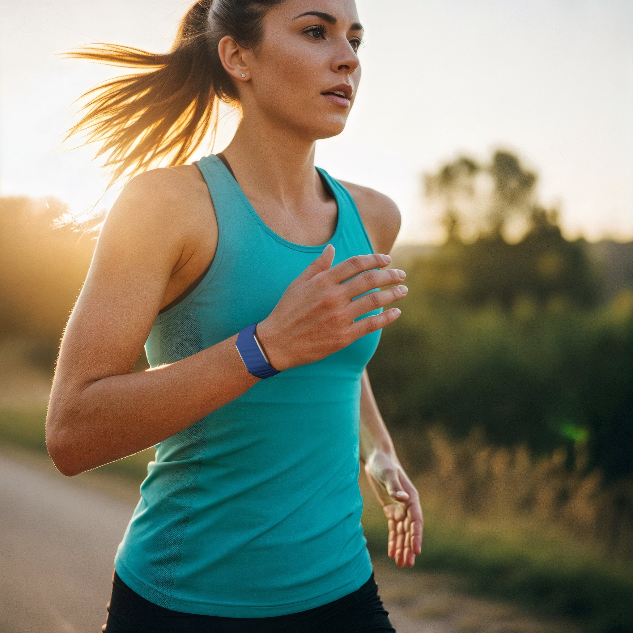 Whoop 5.0 Sport Strap (Duo Blue)