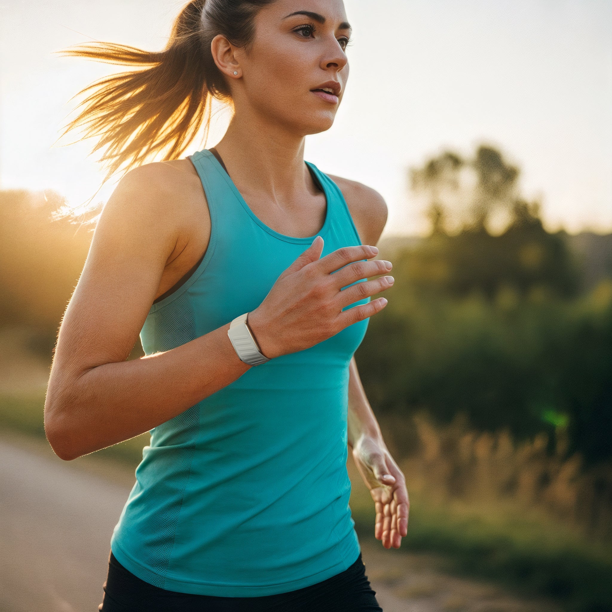 Whoop MG Sport Strap (Light Grey/Black)