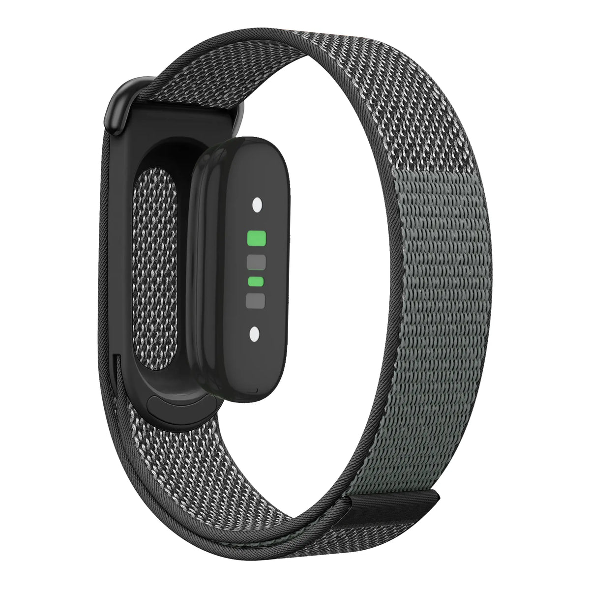 Bandz Fitbit Air Nylonarmband 'Classic' (Schwarz)