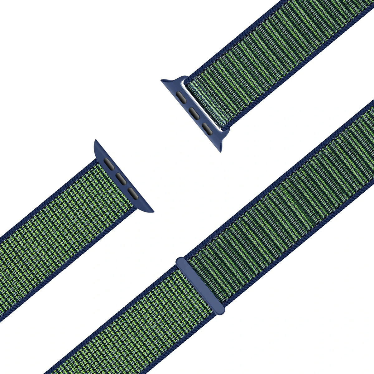 Bandz Apple Watch Nylonarmband 'Classic' (Nebel Grün)