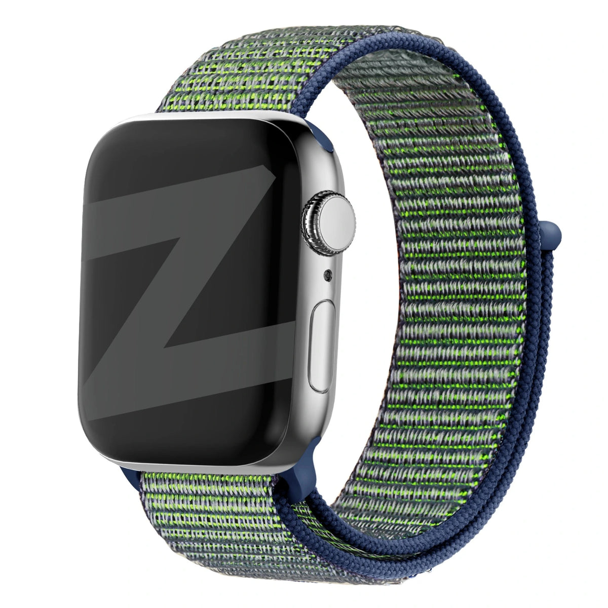 Bandz Apple Watch Nylonarmband 'Classic' (Nebel Grün)