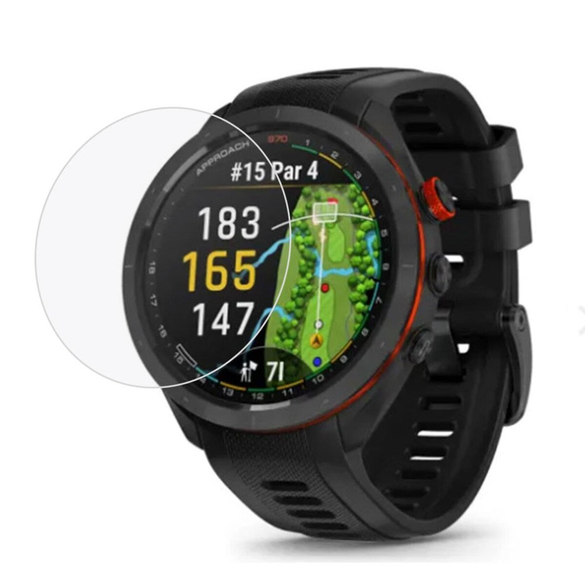 Garmin Approach S70 - 42mm Displayschutzfolie (Glas)