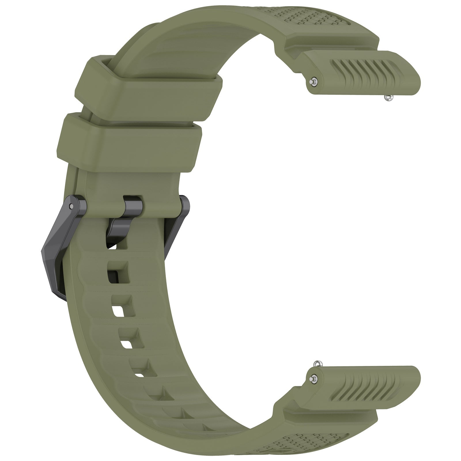 Coros Apex 4 - 46mm Silikonarmband (Armee Grün)