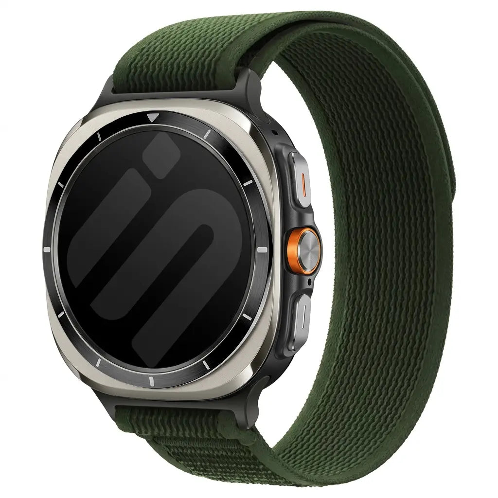 galaxy watch ultra 2 trail band green