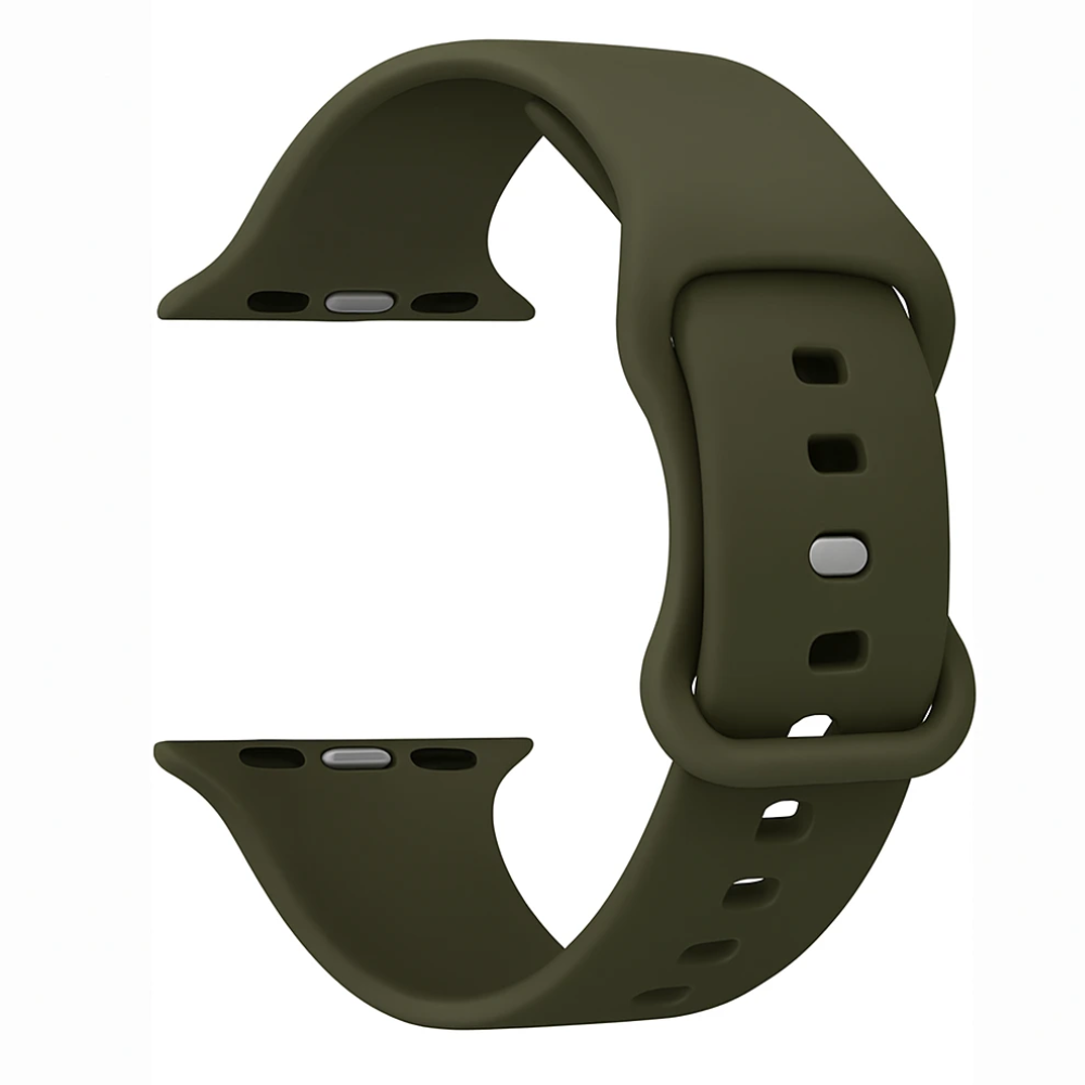 Apple Watch Silicone Strap Classic (Army Green)