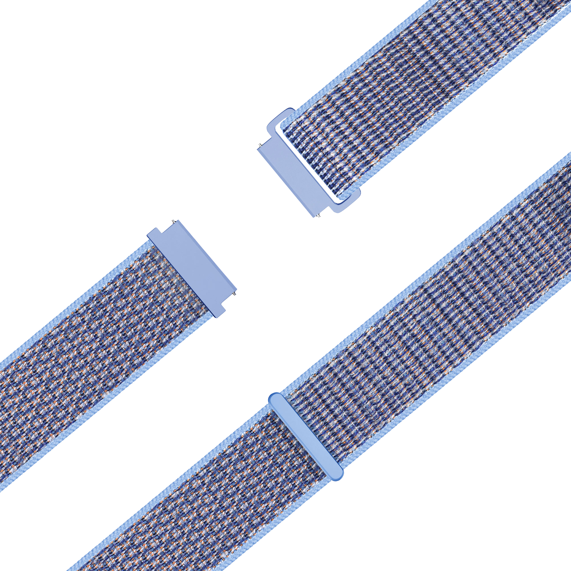 Bandz Garmin Bounce 2 Nylon Loop Strap (Azure Blue)