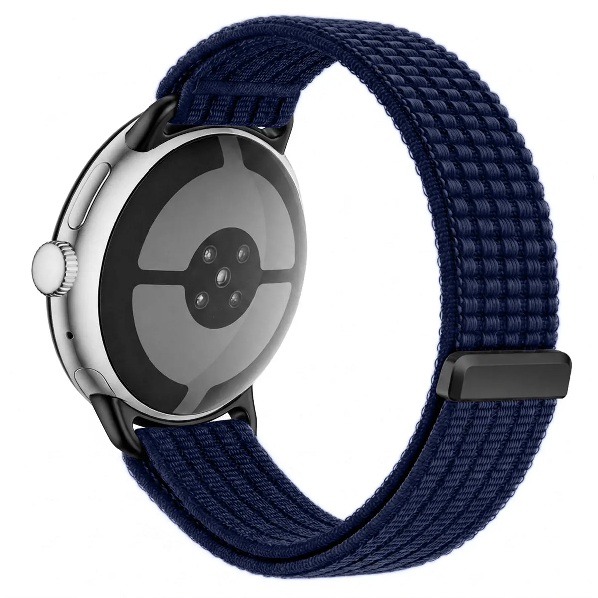 Google Pixel Watch 3 - 45mm Ultradünnes Nylonband (Azurblau)