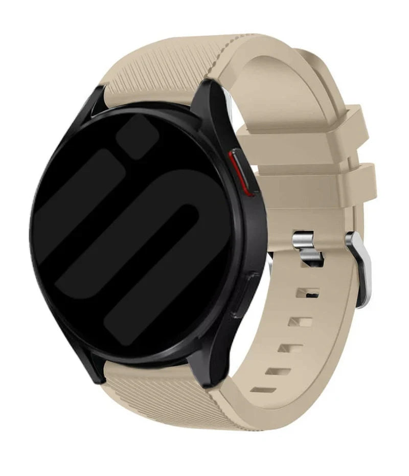 Coros Apex 46mm Twill Silikonarmband (Beige)