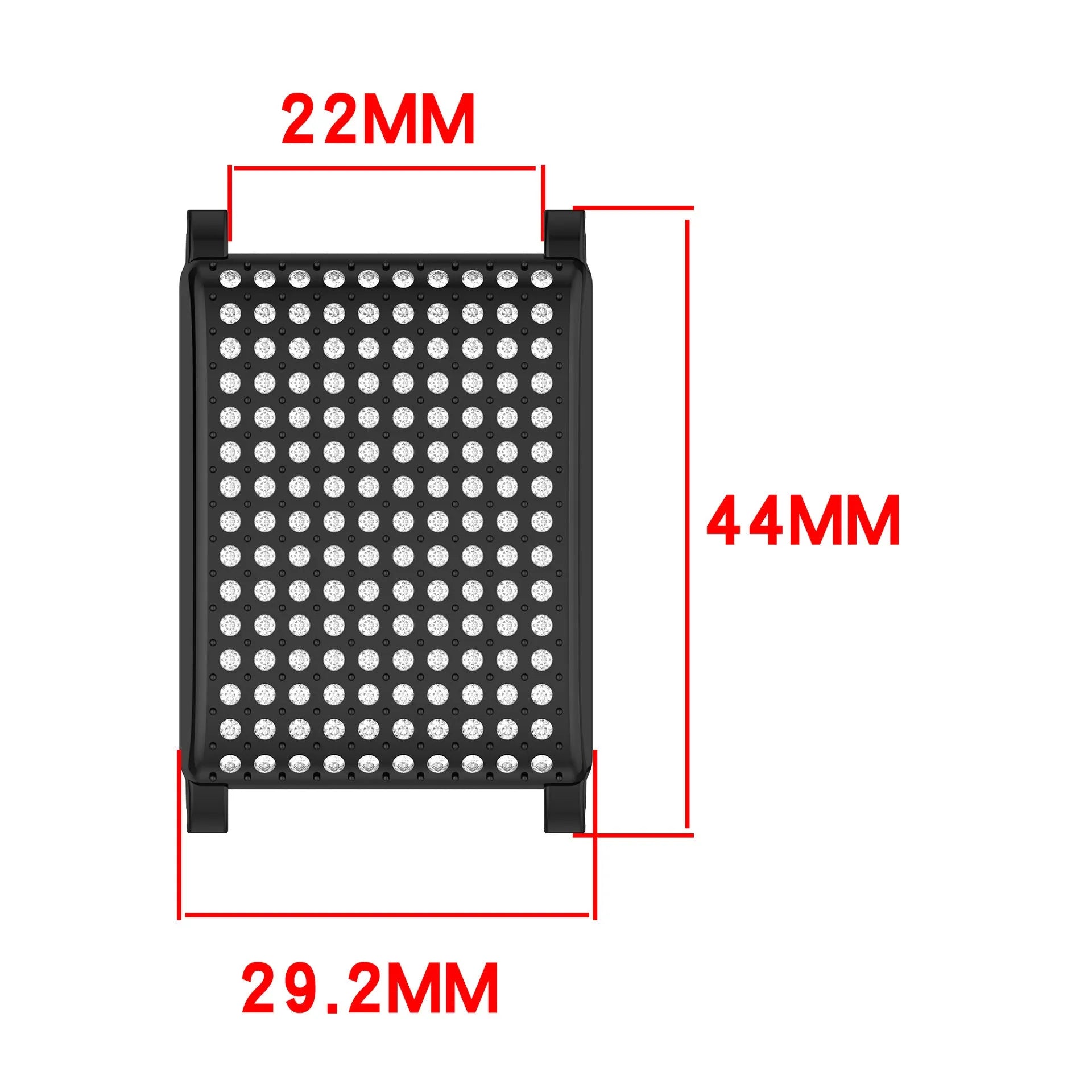 Kompatibel mit Whoop Hardcase Diamant (Schwarz)