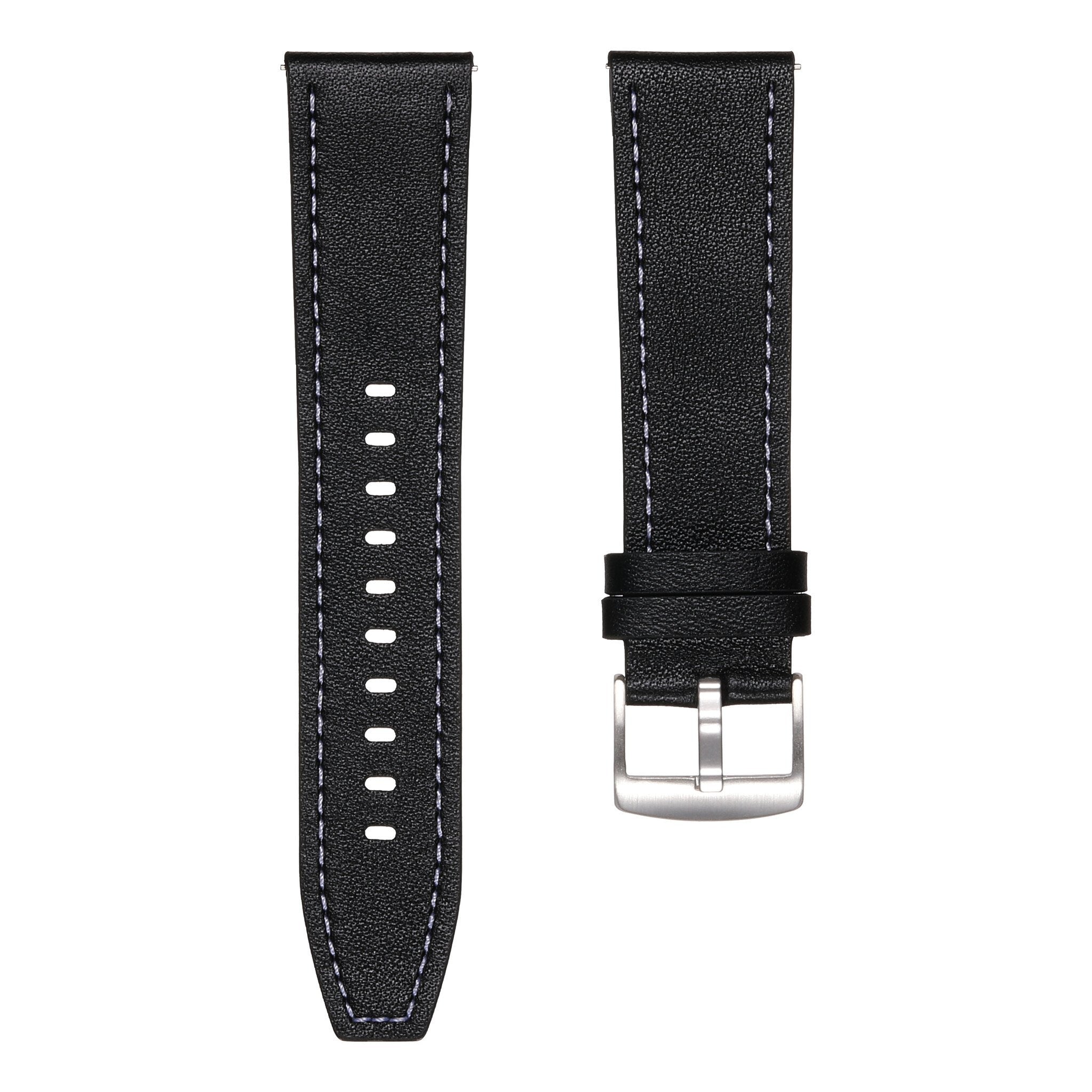 Xiaomi Watch S4 'One Push' Leder-Armband (schwarz)
