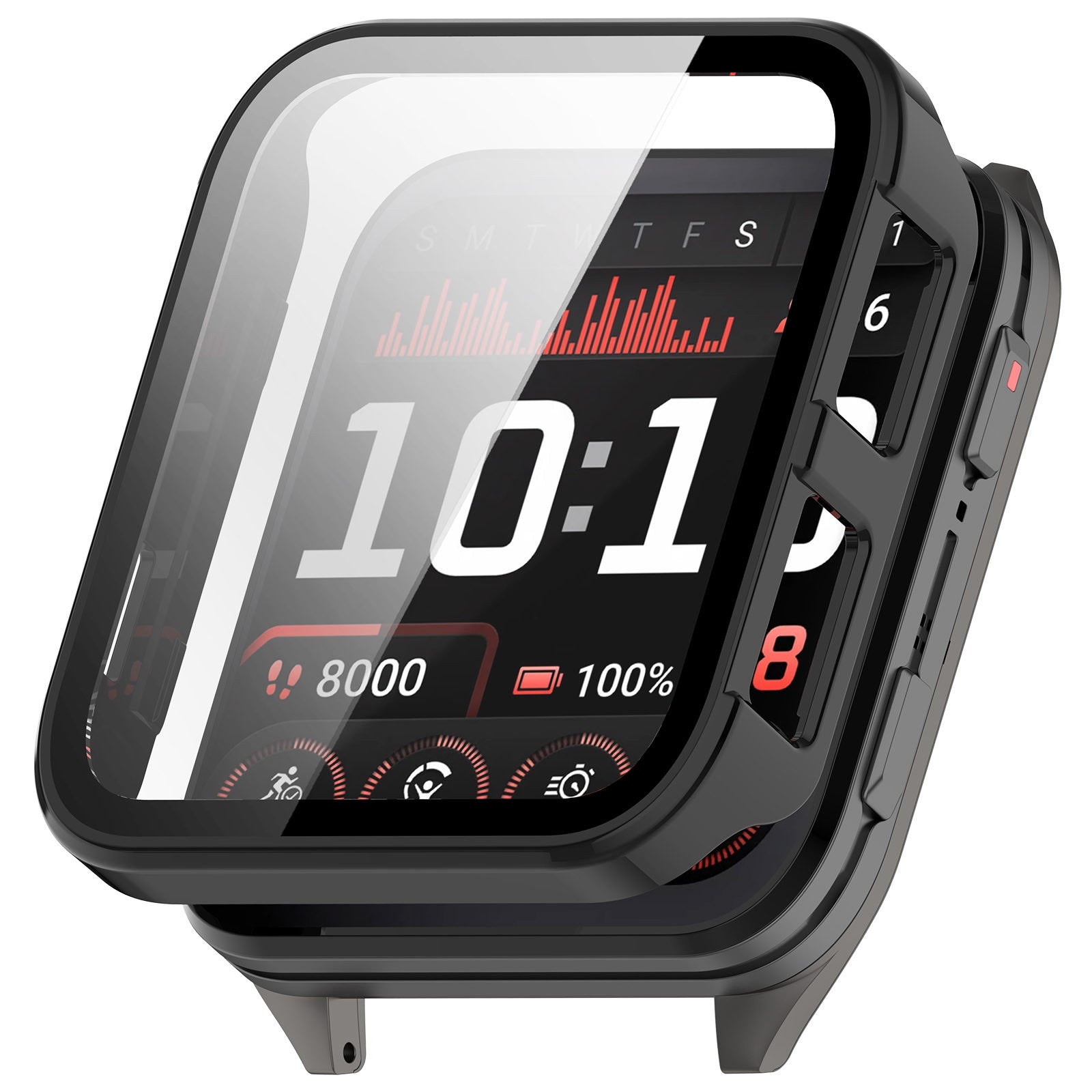 Garmin Venu X1 Hartschalenetui mit Glass (Schwarz)