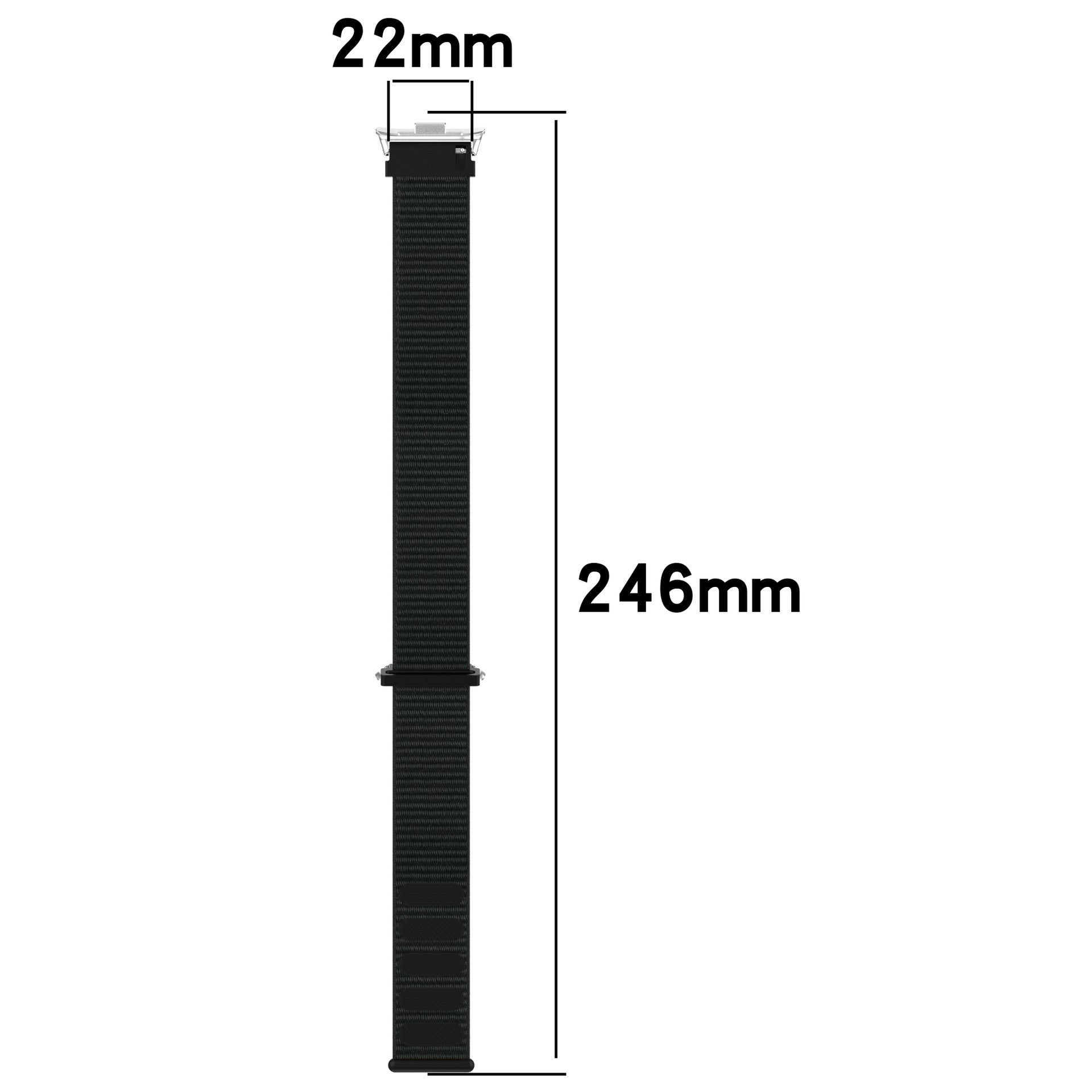 Redmi Watch 5 Nylon Strap (Army Green)