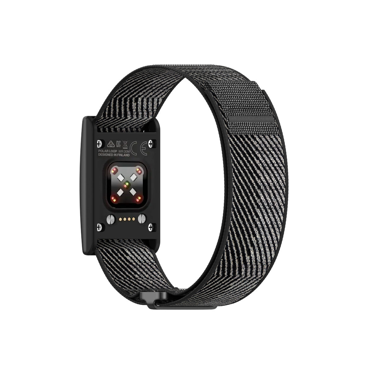 Polar Loop Nylon Strap (Black/Grey)