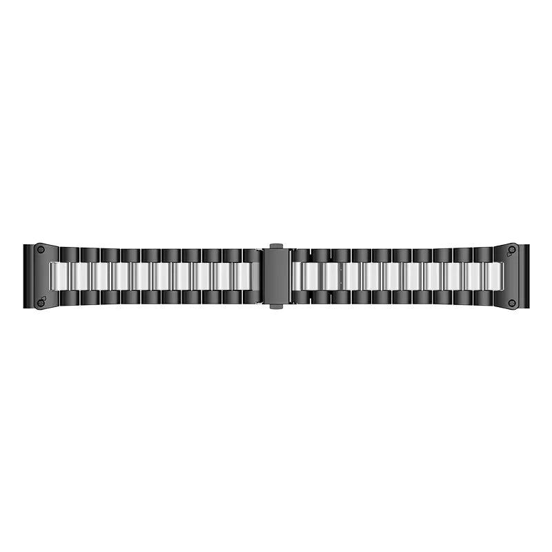 Garmin Quatix 8 Pro - 47mm Premium Steel Strap (Black/Silver)