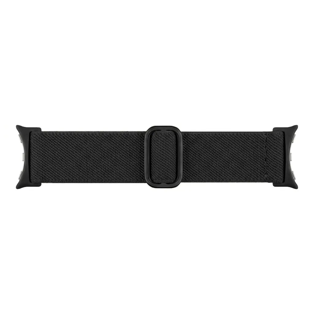 Google Pixel Watch 1/2 Elastisches Armband (Schwarz)