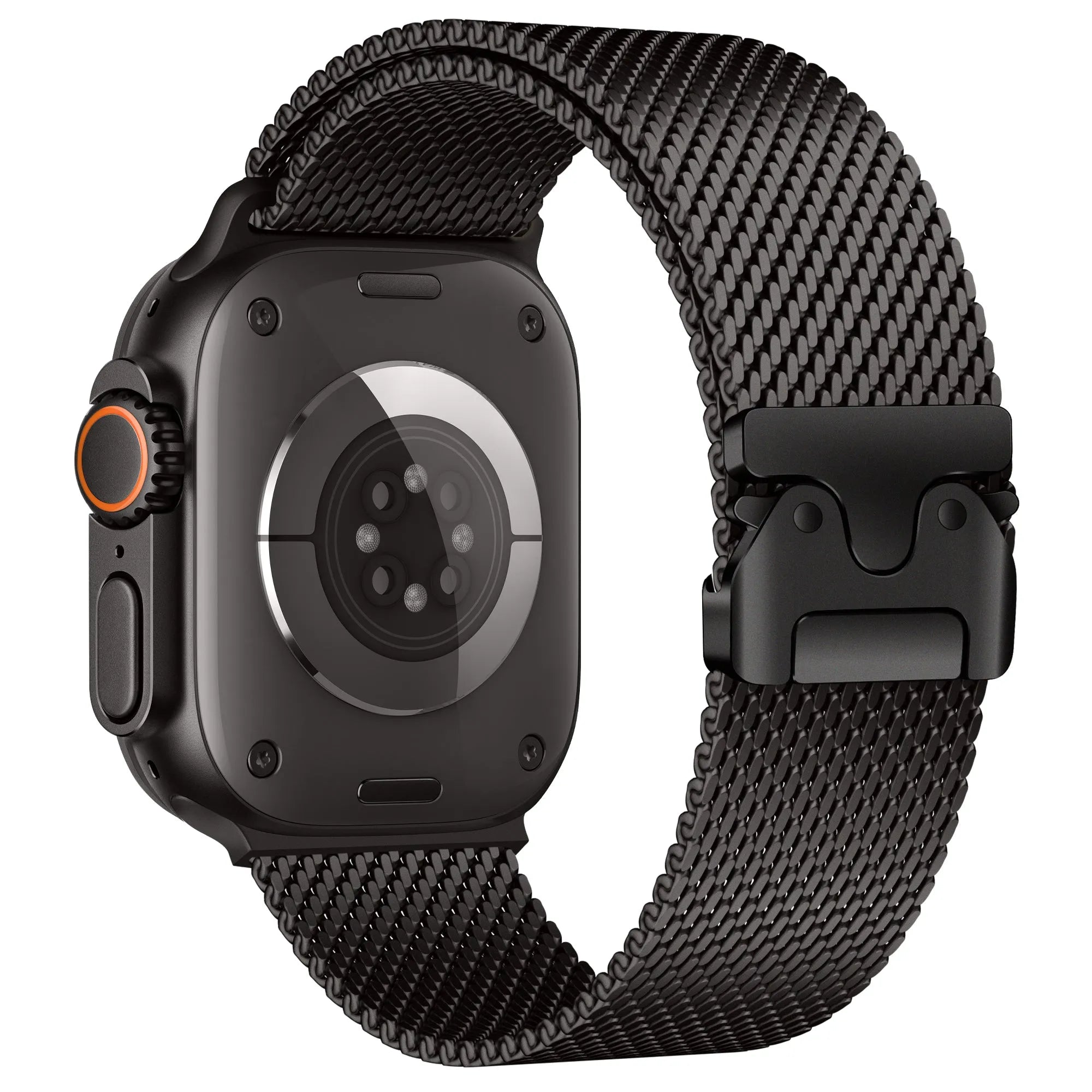 Apple Watch Modern Milanese-Armband (Schwarz)