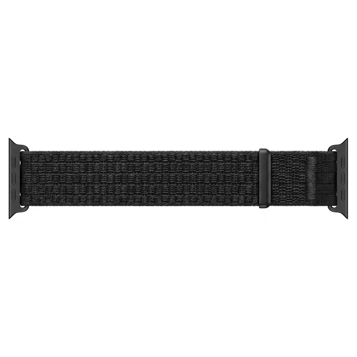 Apple Watch Ultradünnes Nylonband (Schwarz)