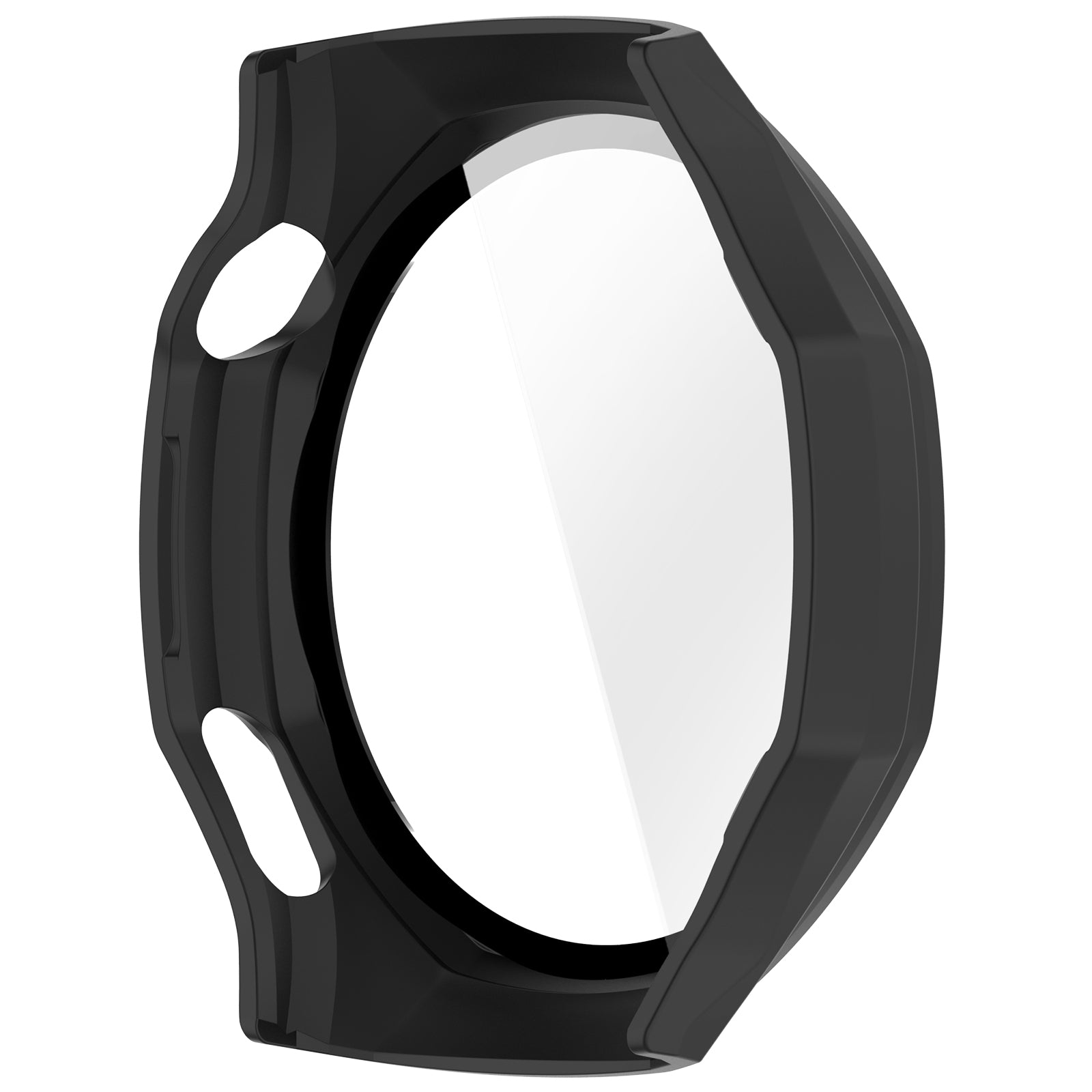 Huawei Watch GT 6 Pro Hard Case mit Glas (Schwarz)