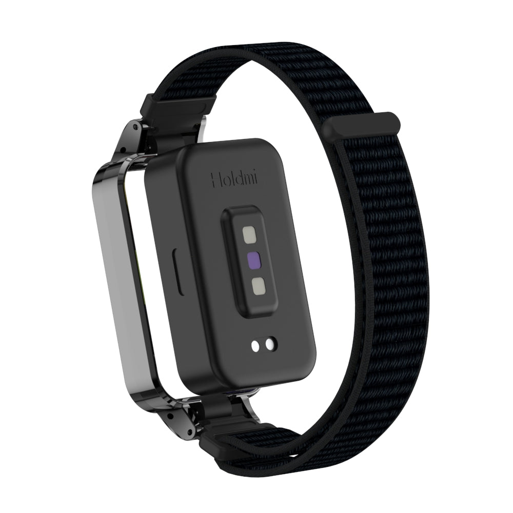 Xiaomi Smart Band 9 Active Nylonarmband (Schwarz)