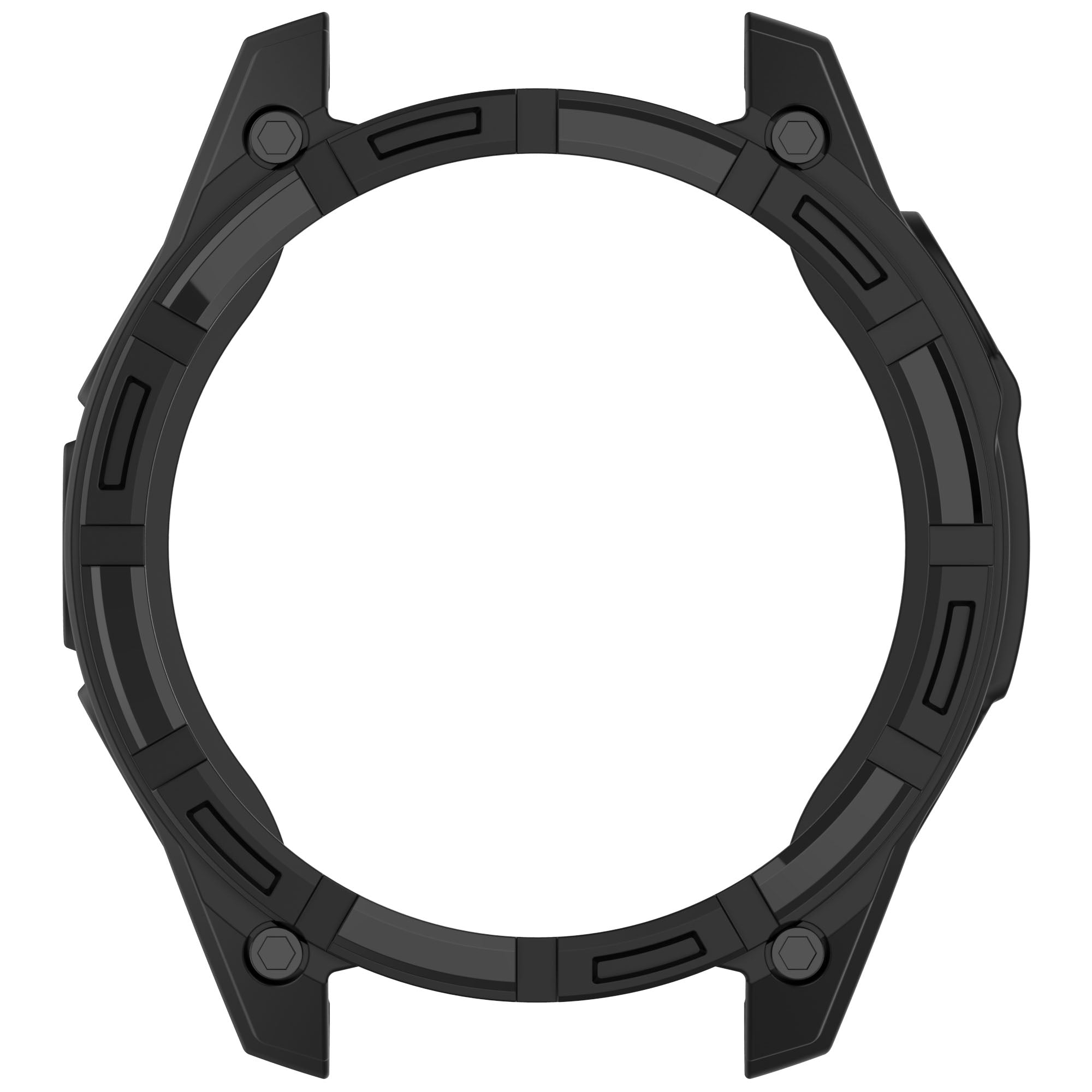 Garmin Quatix 8 - 47mm Robuste TPU-Hülle (Schwarz)
