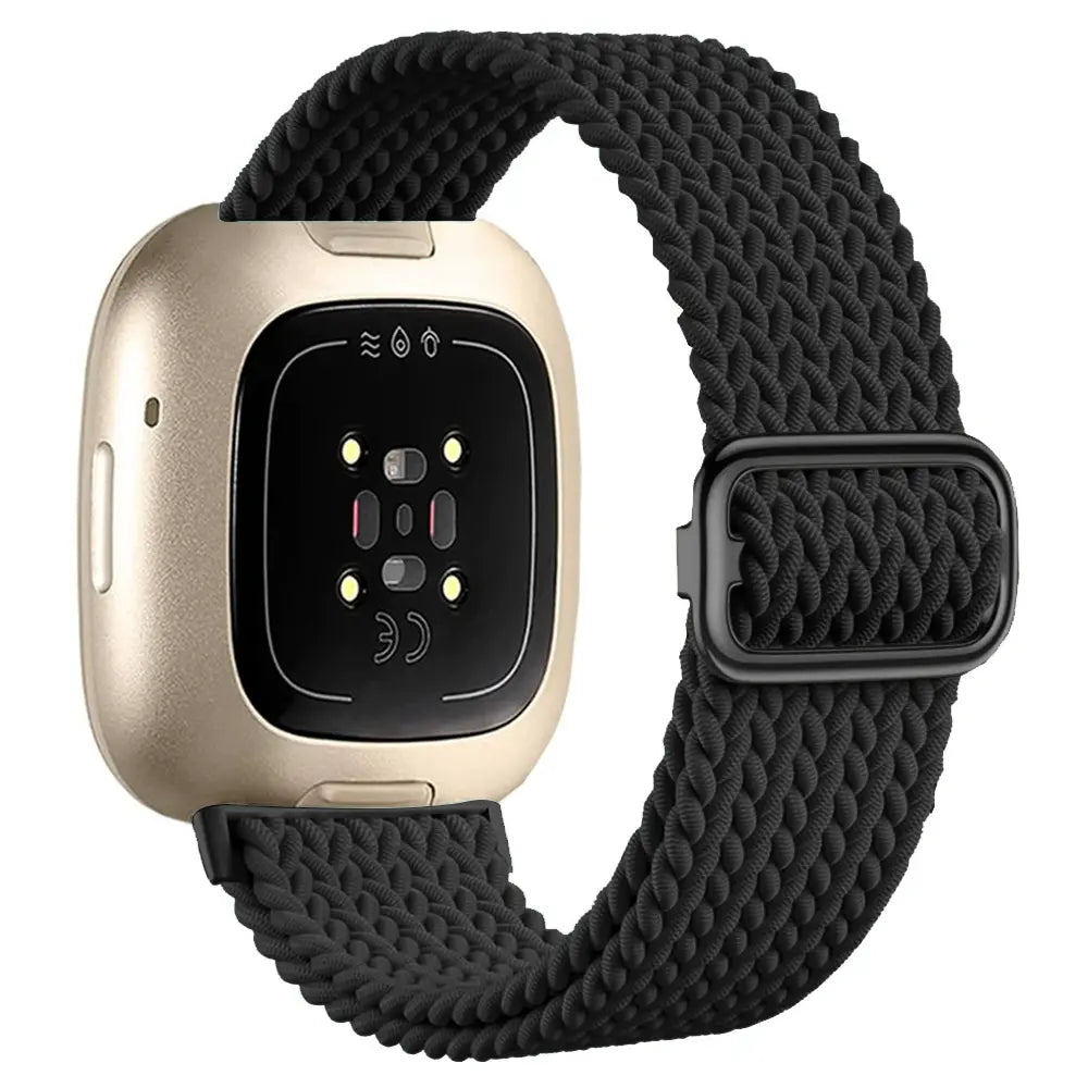 Nylon Adjustable Woven Strap, black