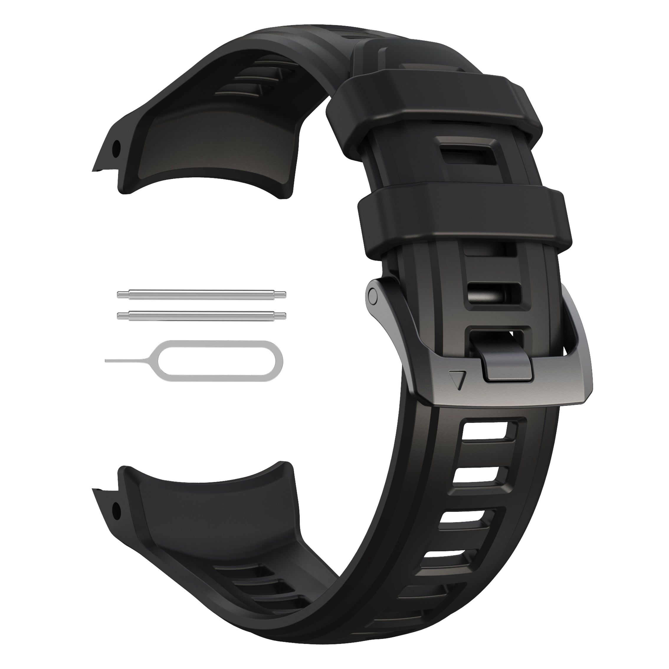 Garmin Instinct 3 - 50mm Silicone Strap 'Perfect Fit' (Black)