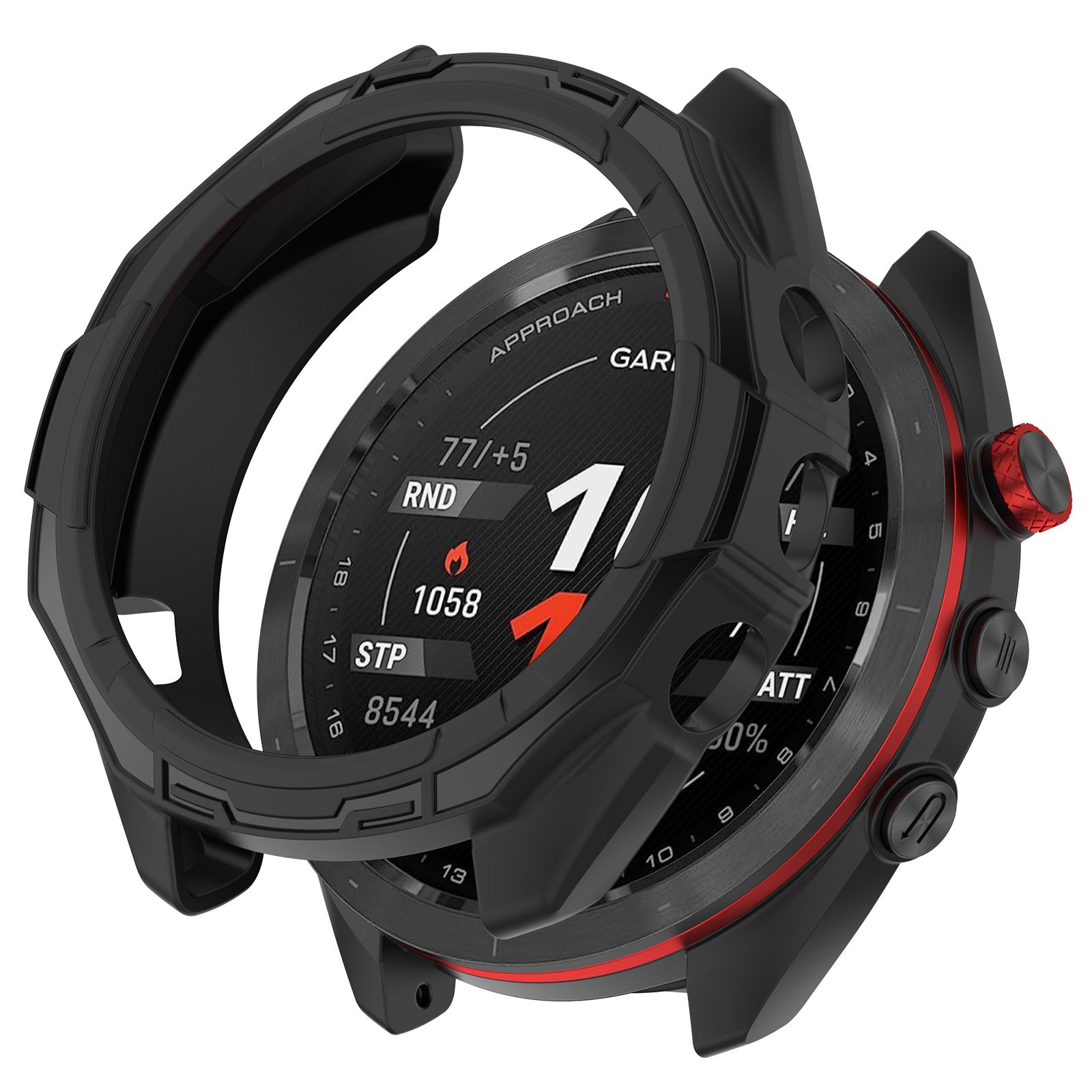 Garmin Approach S70 - 42mm Robuste TPU-Hülle (Schwarz)