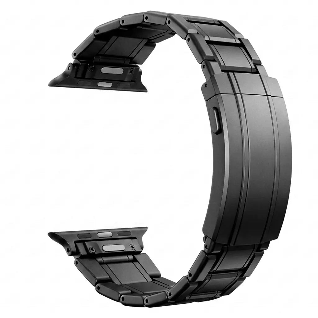 Apple Watch Verstellbares Titanarmband (Schwarz)