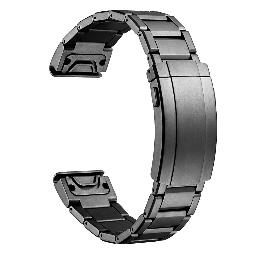 Garmin Fenix 9 - 47mm Verstellbares Titanarmband (Schwarz)