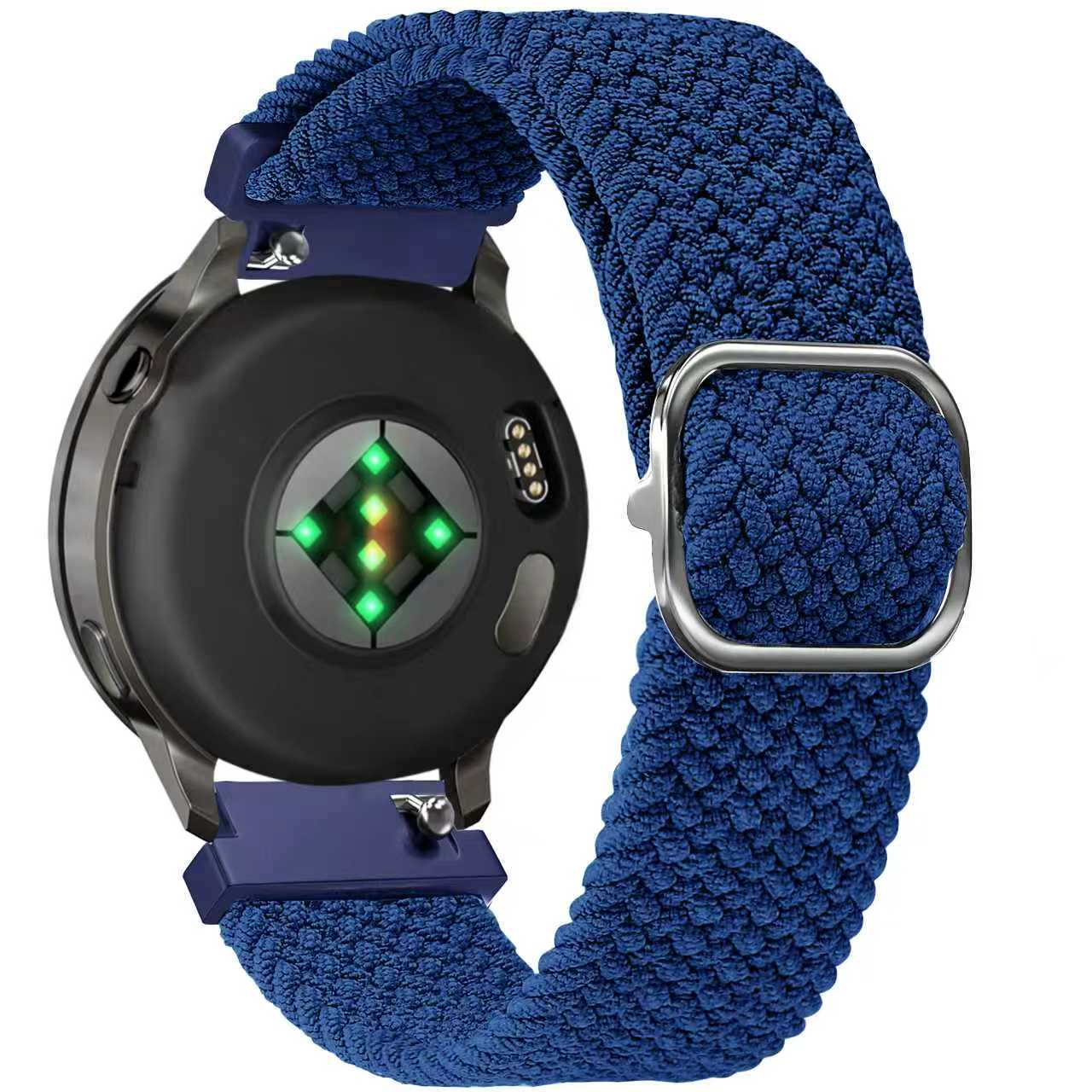 Bandz Garmin Venu 4 - 41mm Verstellbares Geflochtenes Armband (Blau)