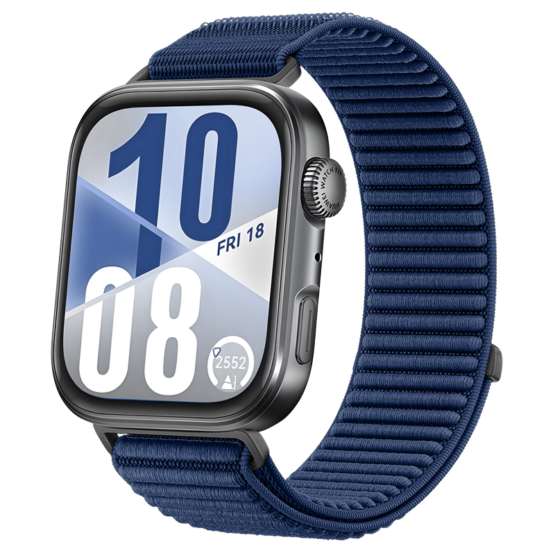 Huawei Watch Fit 3 Nylon Wave Strap (Blue)