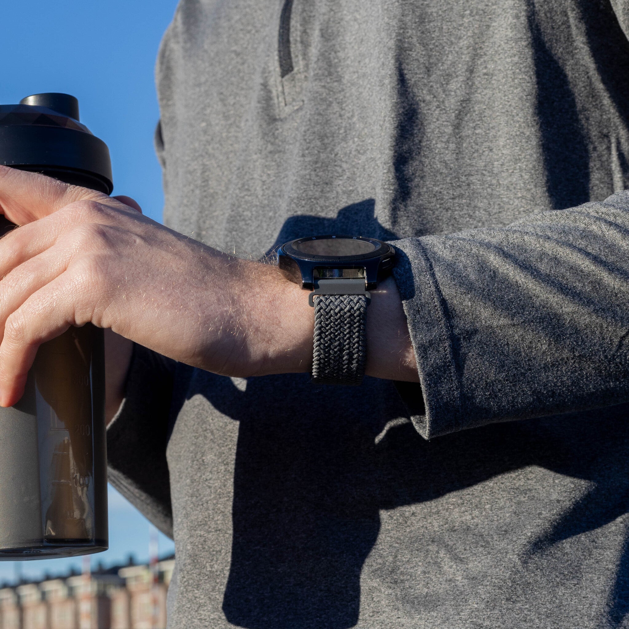 Redmi Watch 5 Active Braided Strap with P-Buckle (Gray)