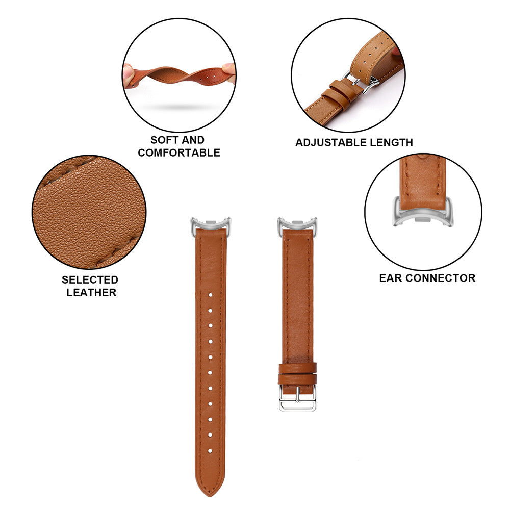 Xiaomi Smart Band 9 Leather Strap (Brown)