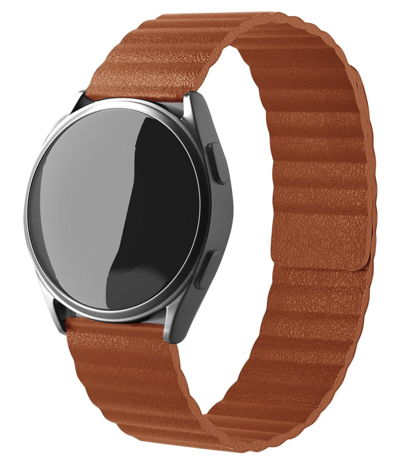 Withings ScanWatch Nova Loop Lederarmband (Braun)