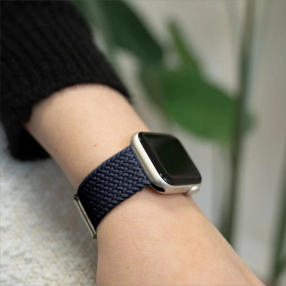 Apple Watch geflochtenes Armband (Charcoal)
