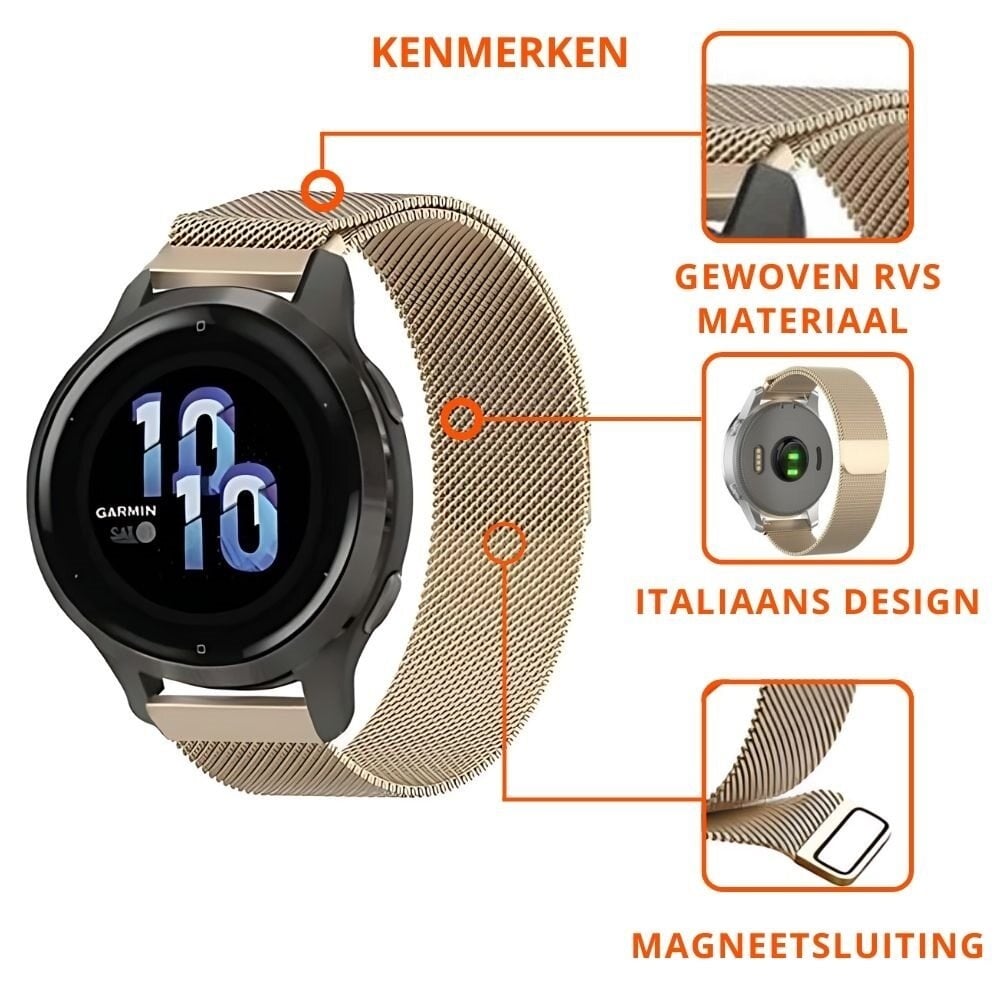 Huawei Watch GT 5 - 41mm Milanese-Armband (Champagnergold)