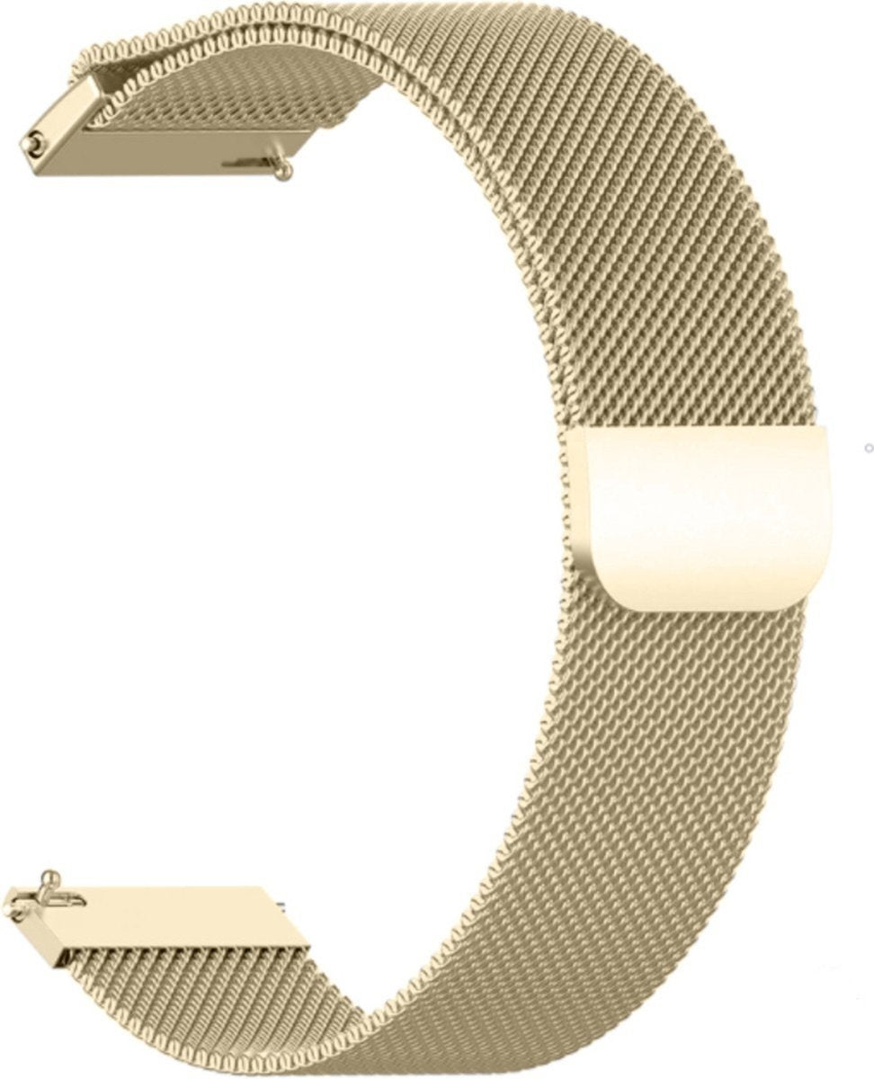 Watch Strap 20mm Milanese - Quick Release (Champagne)