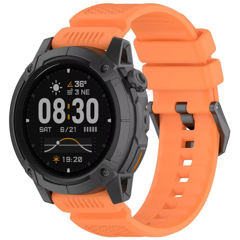 Coros Apex 4 - 46mm Silikonarmband (Orange)