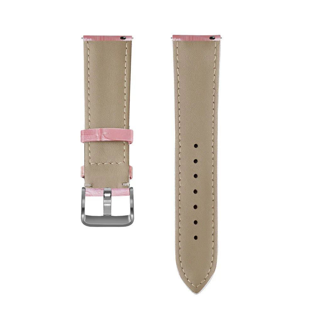Amazfit GTR Mini Gebürstetes Lederarmband Krokodil (Rosa)