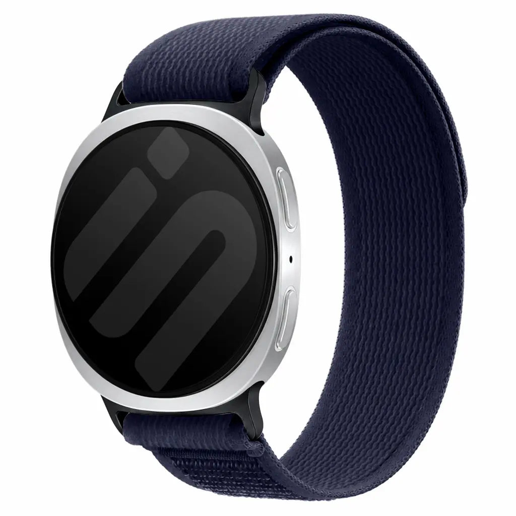 Samsung Galaxy Watch 8 - 44mm Trail Nylonarmband (Dunkelblau)
