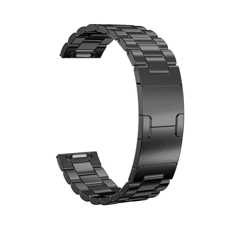 Suunto 9 Peak One Push' Stahlarmband (Dunkelgrau)
