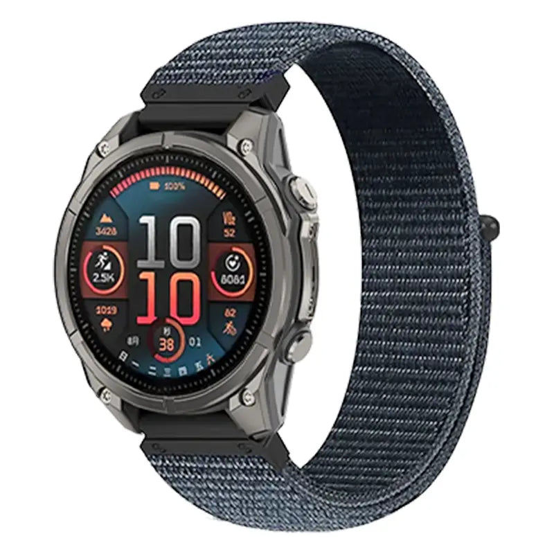 Garmin Fenix 8 Pro - 51mm Premium Nylon Strap (Dark Grey)