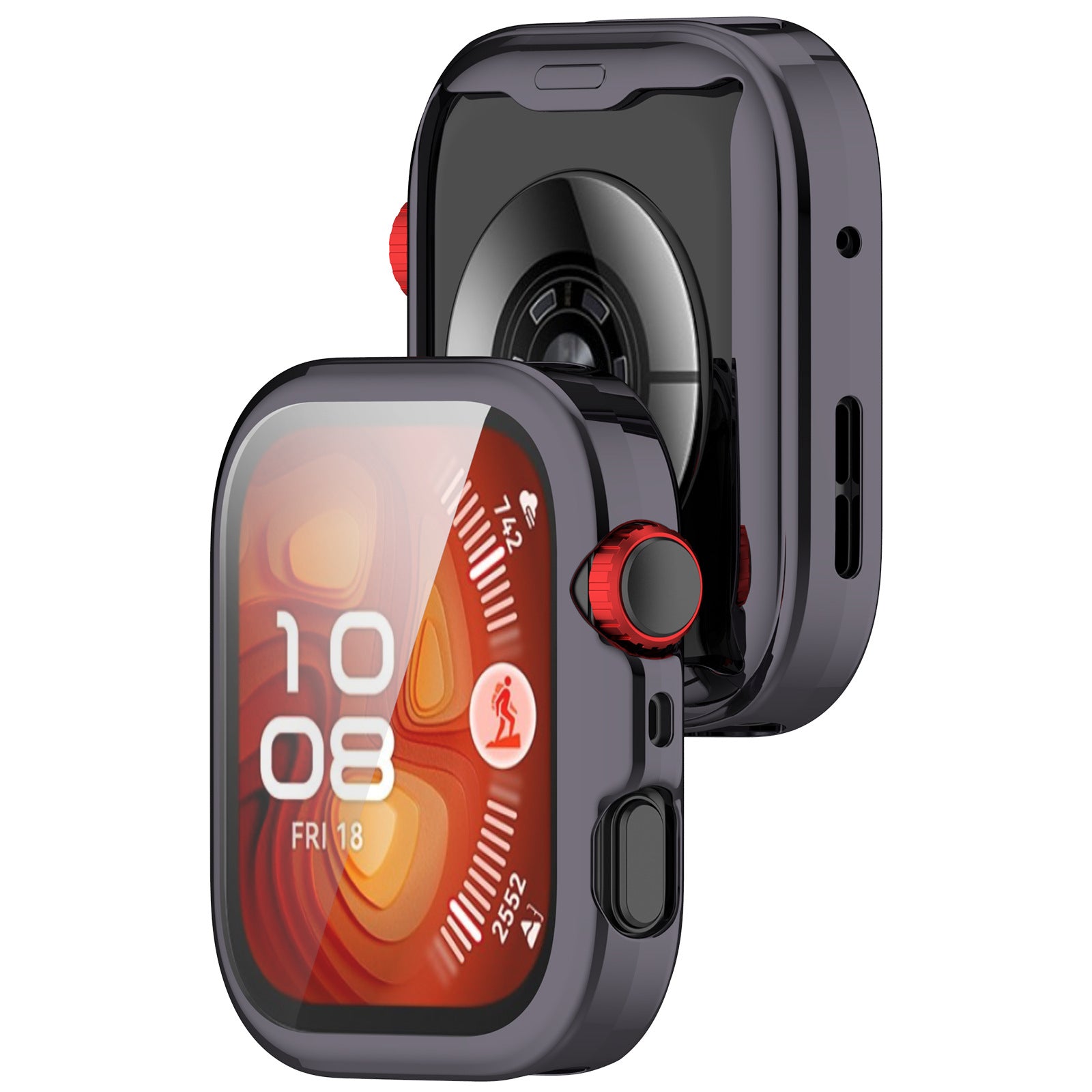Huawei Watch Fit 4 TPU Case (Dunkel Grau)