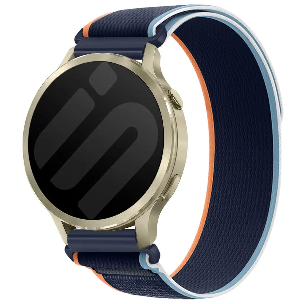 Garmin Forerunner 255 Trail Nylonarmband (Blau Mix)