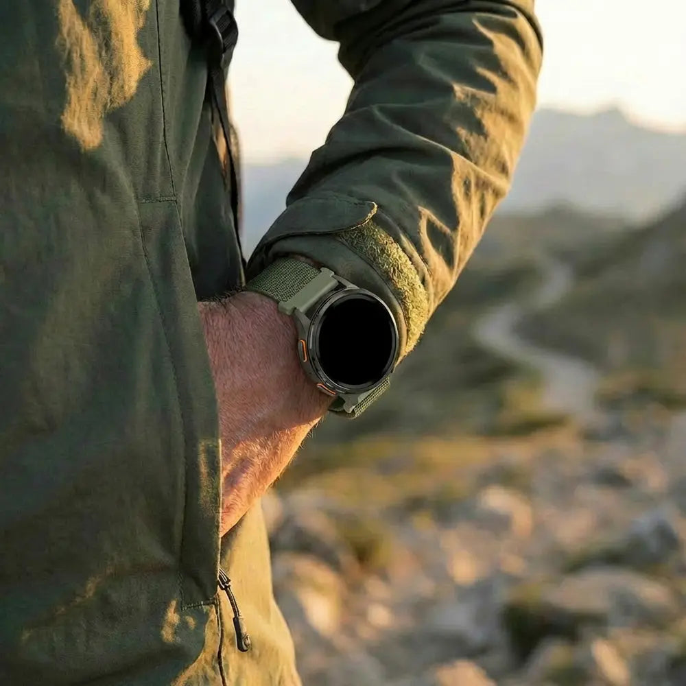 Bandz Polar Unite Alpine Nylonarmband (Olive)