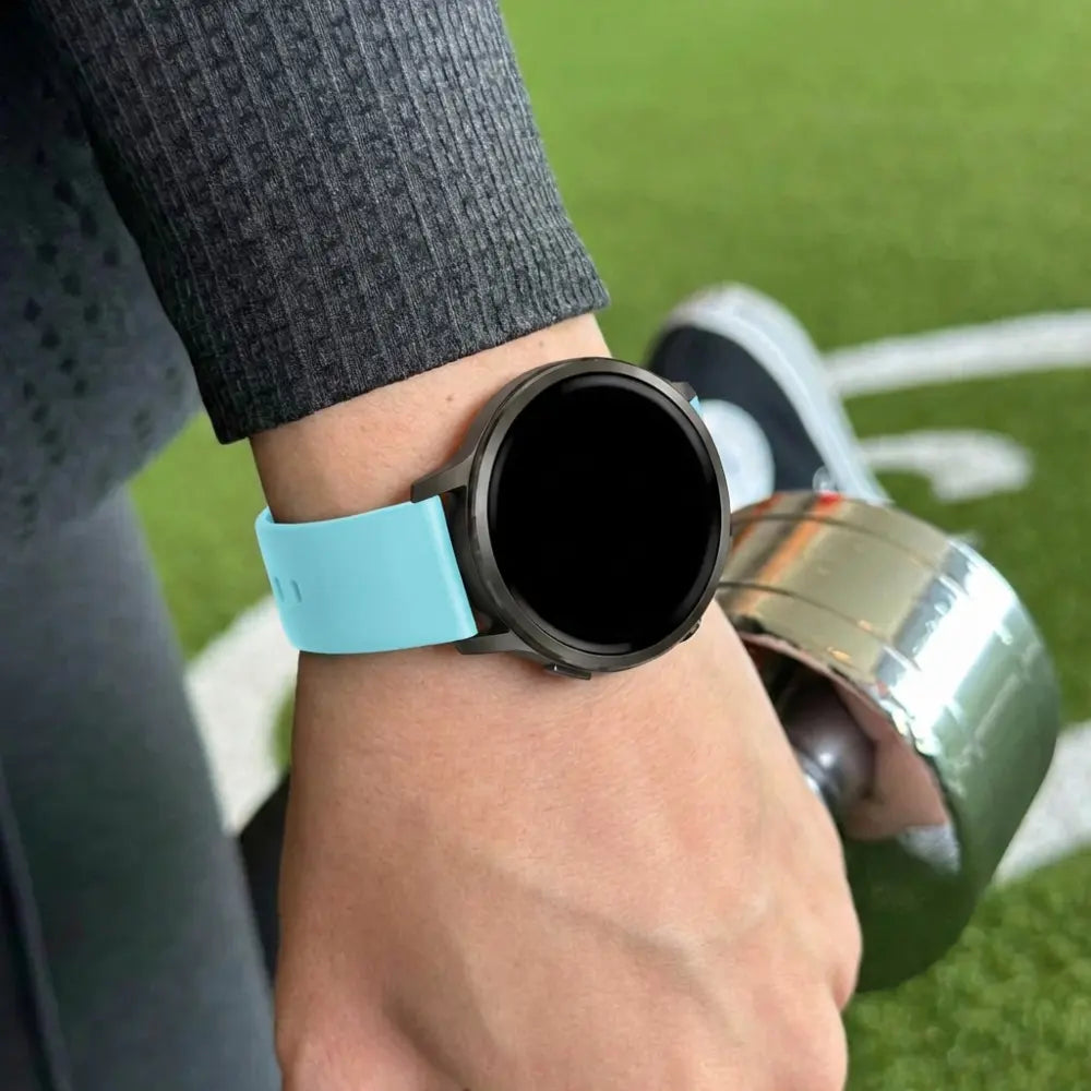 Bandz Garmin Vivoactive 6 Sport Strap 'Deluxe' (Light Blue)