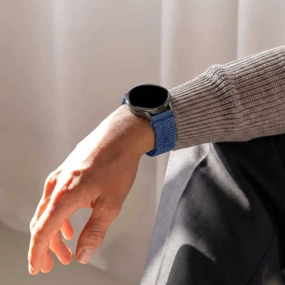 Bandz Garmin Venu 3 Braided Strap 'Parachute' (Blue)