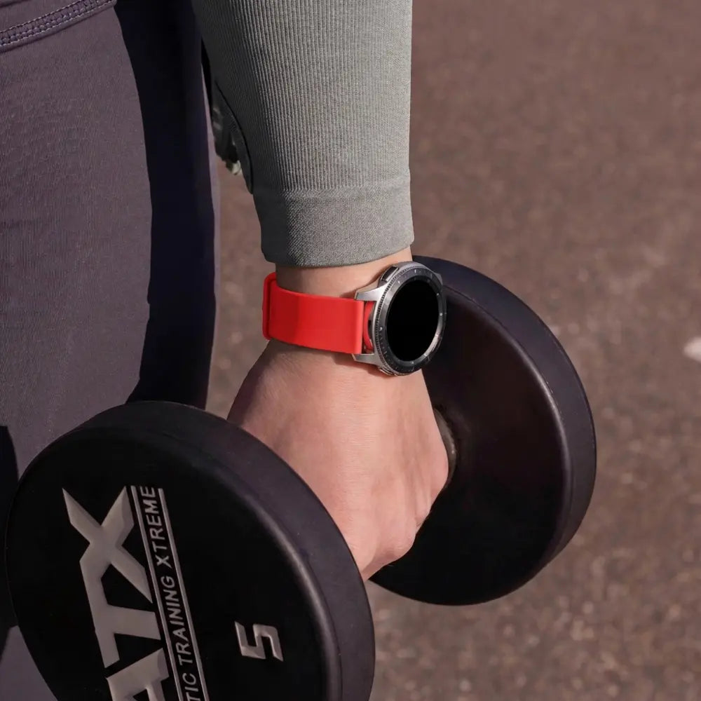 Samsung Galaxy Watch 7 - 40mm Sport Strap (Red)